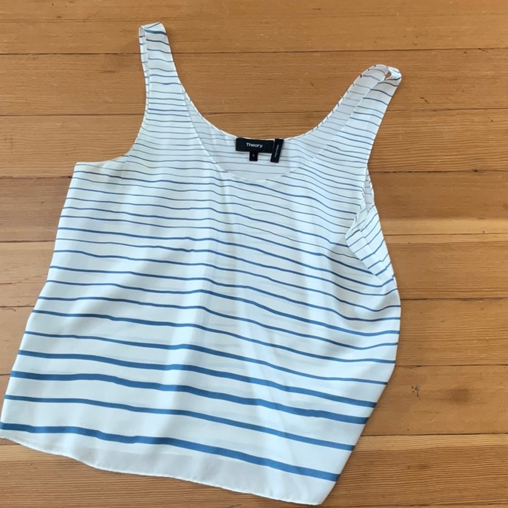Theory 100% Silk Tank Top S